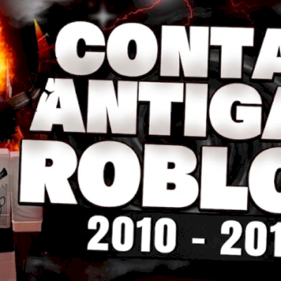 CONTAS ANTIGAS ROBLOX 2010 A 2016 - OFFSALES, RAP, LIMITEDS e CONTAS OG