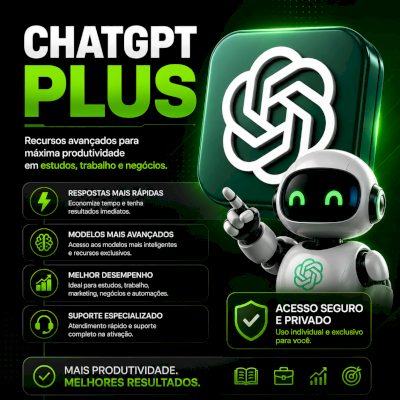 ChatGPT Plus – Acesso Privado