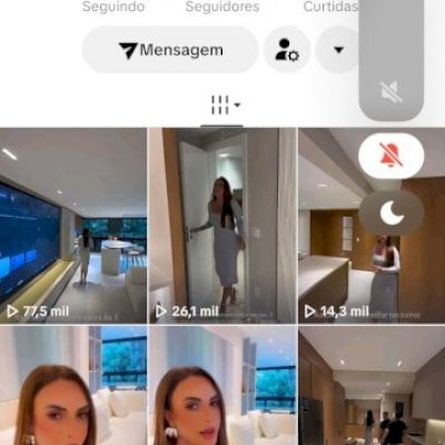 Vendo conta do tik Tok