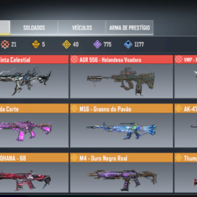 VENDE-SE CONTA NO COD MOBILE