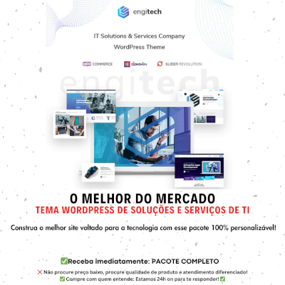 Pagina Pronta de Soluções e Serviços de TI - 100% Personalizavel!