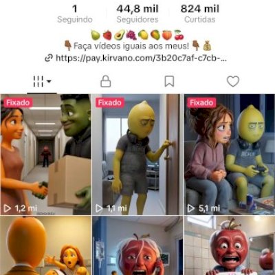CONTA TIKTOK 44,8K SEGUIDORES | SHOP ATIVO | MONETIZADA