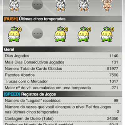 Conta 2018 Orgânica SEM BOTS - Vários personagens pra upar - Alguns cards/decks