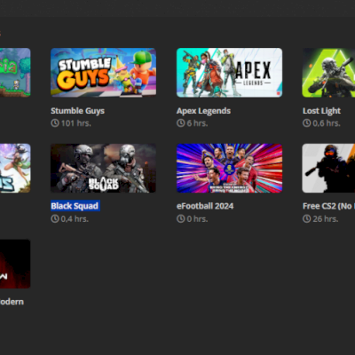 Steam contas