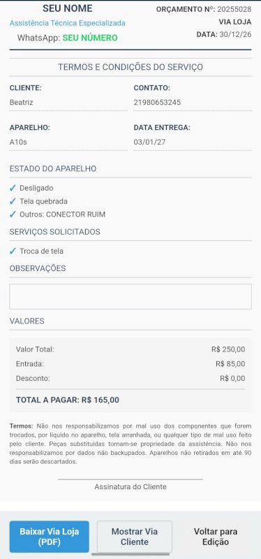 Foto do produto