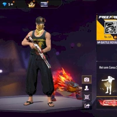 free fire Conta rara e antiga 6 Anos