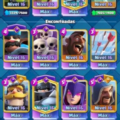 Conta Clash Royale super evoluída. 9 anos de conta