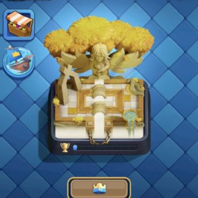 CONTA CLASH ROYALE 9K DE TROFÉUS