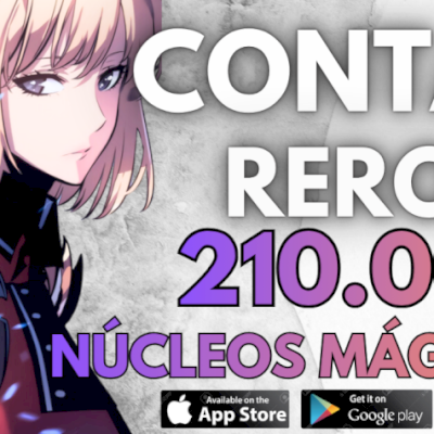 Solo Leveling: Arise - Contas Rerroll com 205 Mil Núcleos Mágicos