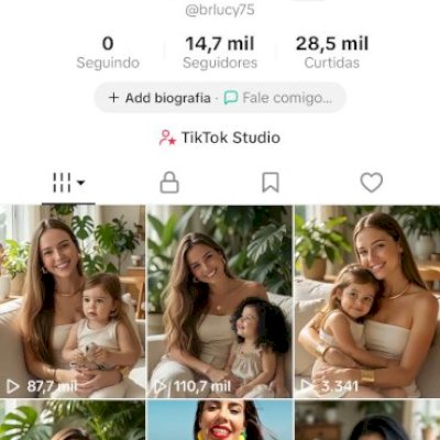 CONTA DO TIKTOK MONETIZADA +14,7K SEGUIDORES (ENGAJAMENTO REAL)