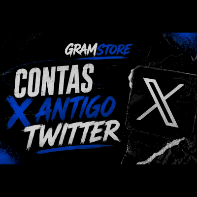 🐦 CONTA X - TWITTER - 1K DE SEGUIDORES BRASILEIROS
