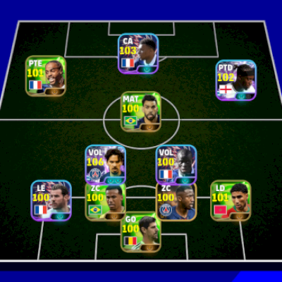CONTA EFOOTBALL COM VITINHA+pack da frança