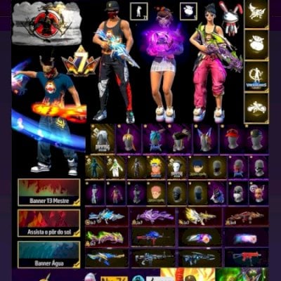 CONTA FREE FIRE