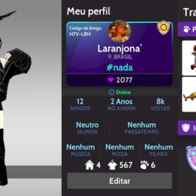 Avakin Life, Nível 36, itens raros e de crowns