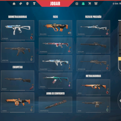 Conta valorant itens closed beta