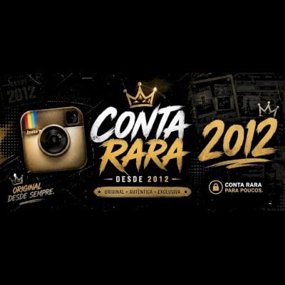 Conta rara Instagram 2012