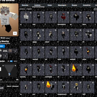 conta de roblox com korblox e mais de 1300 reais gastos