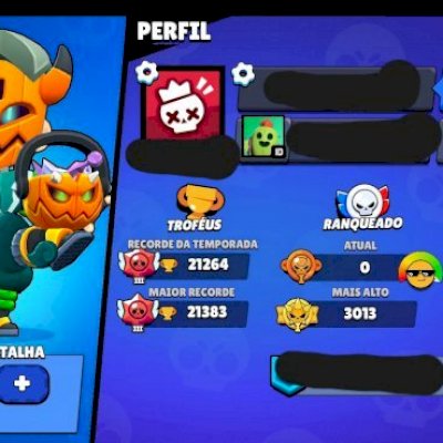 CONTA DE 5 ANOS DE USO (63 Brawlers/21k Troféus) +info = LEIA DESCRIÇÃO !!!
