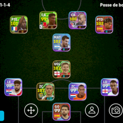 Conta Efootball Força 3105 2 Icons e 3 Showtimes Brabos