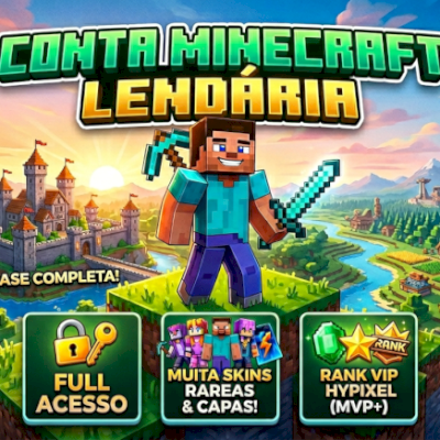 MINECRAFT JAVA+BEDROCK ORIGINAL(FULL ACESSO PERMANENTE)ENTREGA AUTOMATICA