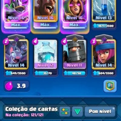 CONTA CLASH ROYALE