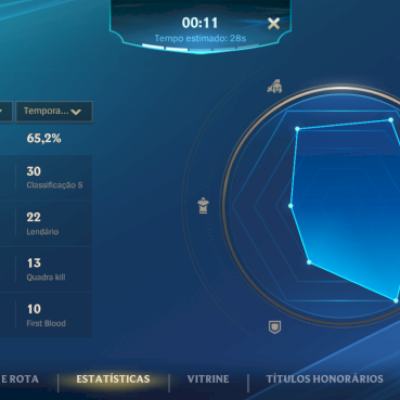 Conta Grão-Mestre com diversas skins TOP!