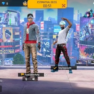 Conta de free fire