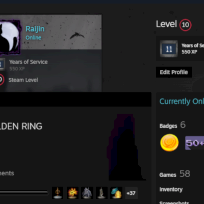 Conta Steam com 42+ bons jogos, sem VAC ban