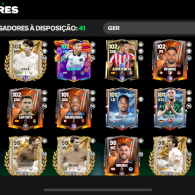 Conta FC Mobile (GER 103); Full jogadores 101+