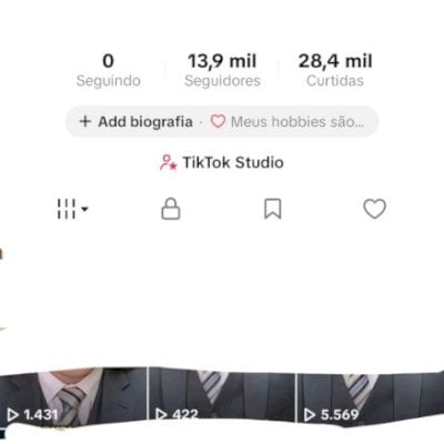 CONTA TIK TOK 14K DE SEGUIDORES E 28K DE CURTIDAS (MONETIZADA) (CONTAS TIK TOK)