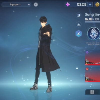 VConta Solo Leveling: Arise Level 88 + 123K Núcleos Mágicos + 1523 Tiros