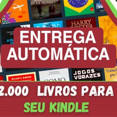 12 mil livros para seu Kindle! Promoção por tempo ilimitado!