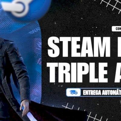 AS MELHORES STEAM KEYS AAA ALEATORIAS (GTAV, Resident Evil,GOD OF WAR