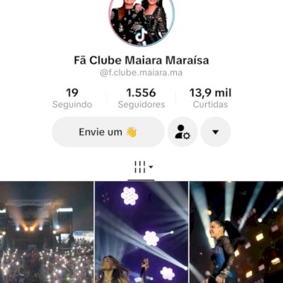 Vendo conta do tik Tok bem engajada