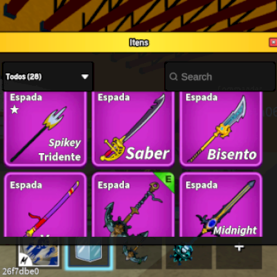 Conta lvl 2556 com Ice despertada e aura rainbow