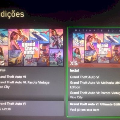VENDO CONTA COM GTA 6 VERSÃO ULTIMATE EDITION