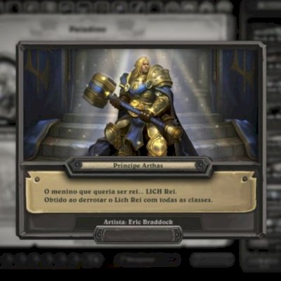 Conta de Hearthstone com muitas lendárias - Blizzard