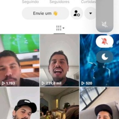 Vendo conta do tik Tok