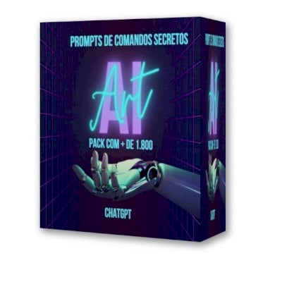 Pack Mais de 1.800 Prompts de Comandos Secretos CHATGPT