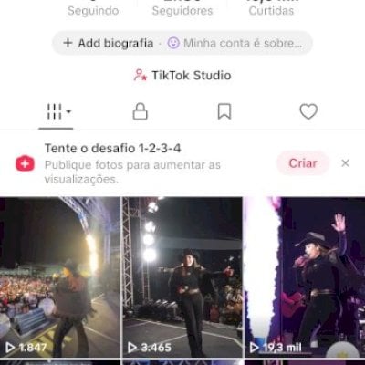 Conta com shop liberado