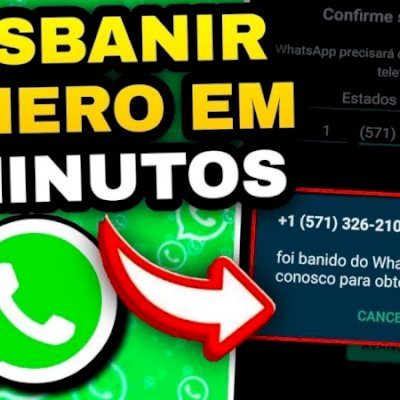 🐁 DESBANIR WHATSAPP RAPIDAMENTE 🐁