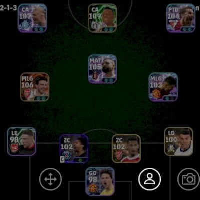 Conta eFootball Ataque brabo com Rei Pelé