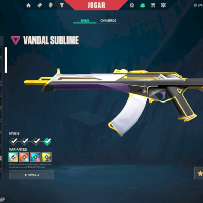 CONTA FA COM SKIN E PASSE, LEVEL 20 PRA COMP