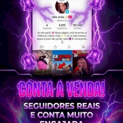 VENDO CONTA DO TIK TOK 3K COM SEGUIDORES 100% REAIS! Shop🛍️ 180$