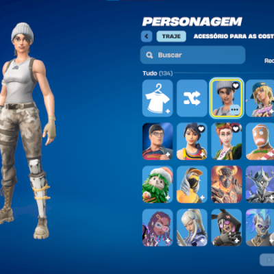 Conta de fortnite
