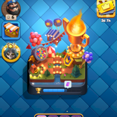 Conta Clash Royale Arena 21