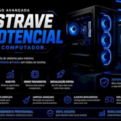 🚀 OTIMIZAÇÃO PC! destrave o potencial do seu computador e atinga mais fps.