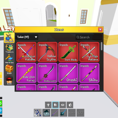 Conta de roblox de 2020 com muitos itens raros nela
