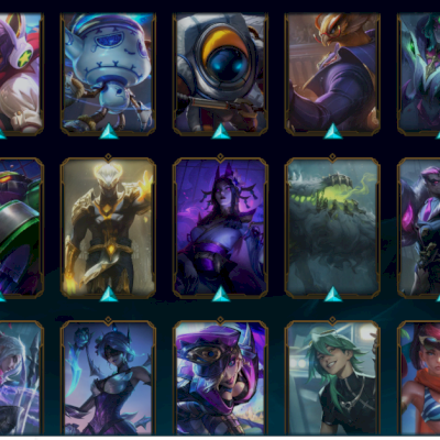 Conta com 158 Skins 5 Lendarias, Twitch Medieval, todos os Campeões, no GOLD