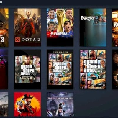 Conta Steam Coleção GTA 4 & V, POE 1 & 2, Red dead Online e outros